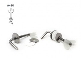 JUEGO BISAGRAS ACERO INOXIDABLE A-10 ESTOLI